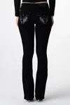 Miss Me oz Angel Bootcut Jeans In Black