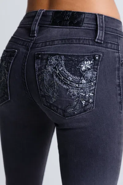 Miss Me Pippa Bootcut Jeans - 23 / 32" / Black Wash