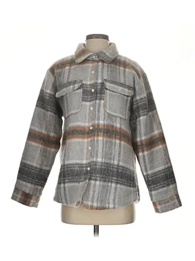 Pre-owned Miss Me Pullover Sweater In Gray