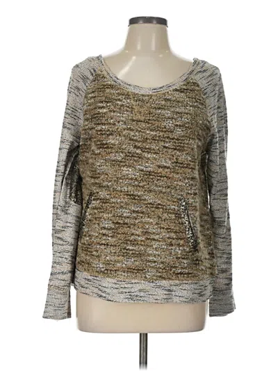 Pre-owned Miss Me Pullover Sweater In Gray