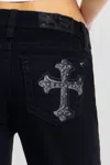 Miss Me Rebel With A Cross Slim Wide - 34 / 30" / Black