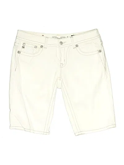 Pre-owned Miss Me Shorts In White