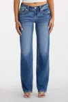 Miss Me Sia Stitched Slim Wide - 31 / 30" / Medium Wash