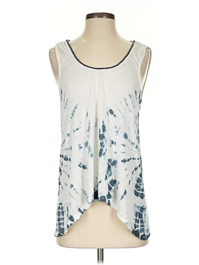 Pre-owned Miss Me Sleeveless Blouse In Blue