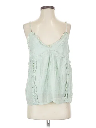 Pre-owned Miss Me Sleeveless Blouse In Green