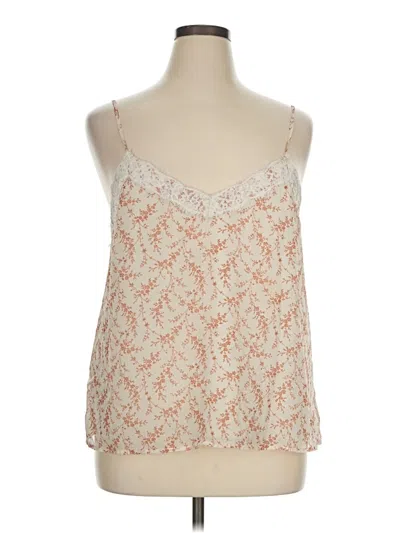 Pre-owned Miss Me Sleeveless Blouse In Orange