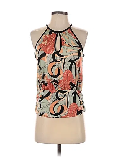 Pre-owned Miss Me Sleeveless Blouse In Pink