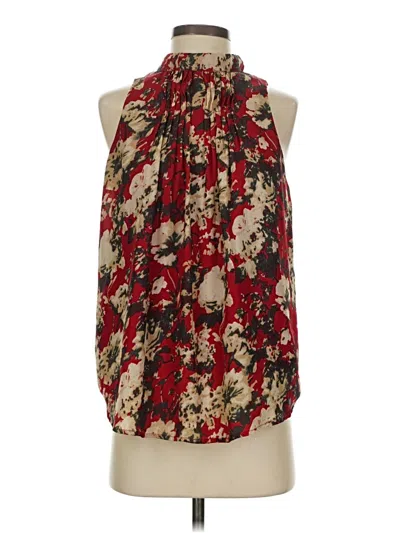 Pre-owned Miss Me Sleeveless Blouse In Red