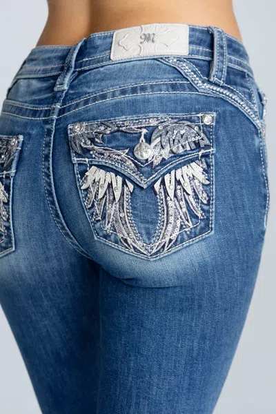 Miss Me Sterling Bootcut Jeans - 23 / 32" / Medium Wash In Blue
