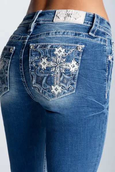 Miss Me Tilly Bootcut Jeans - 23 / 32" / Medium Wash
