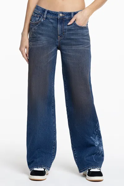 Miss Me Vanessa Vintage Baggy Jeans - 32 / 30" / Vintage Blue
