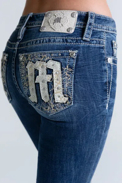 Miss Me Viola Bootcut Jeans - 23 / 32" / Medium Wash