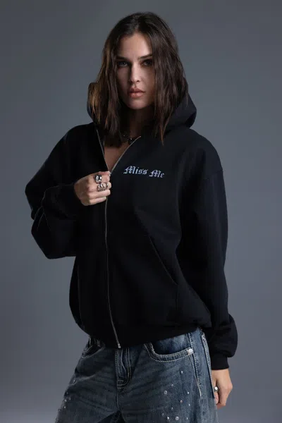 Miss Me Virex Cross Wing Jacket - L / Black