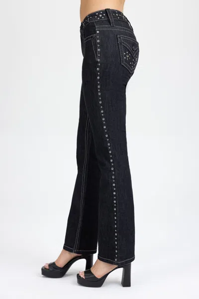 Miss Me Vixen Bootcut Jeans - 31 / 30" / Black Smoke