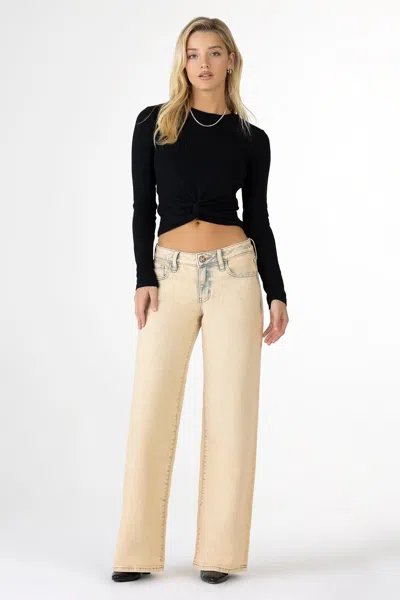 Miss Me Wiley Wide Leg Jeans In Faded Vintage