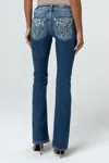 Miss Me Wynter Dream Bootcut Jeans In Medium Wash