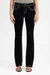 Miss Me Xander Bootcut Jeans - 34 / 30" / Black In Black