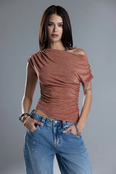 Miss Me Zallae Top - L / Rose Pink