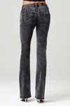 Miss Me Zandra Stitched Bootcut Jeans In Grey Smoke