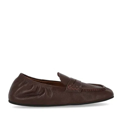 Miss Olivia Ila Coffee Loafer In Brown
