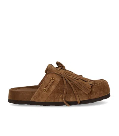 Miss Olivia Iris Brown Clog