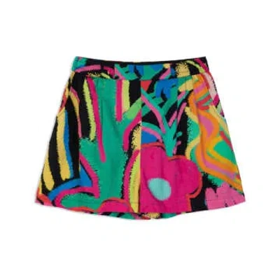 Miss Pompom Holiday Shorts Jungle In Multi