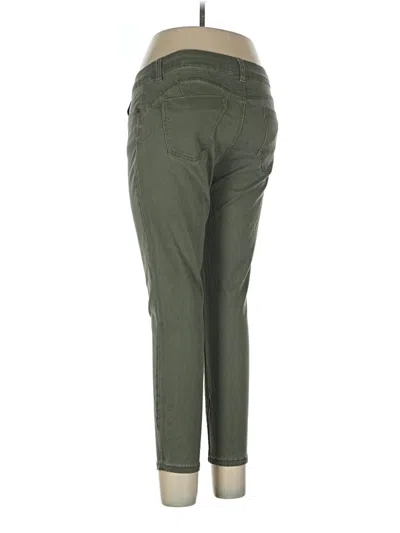 Pre-owned Miss Poured In Blue Casual Pants In Green
