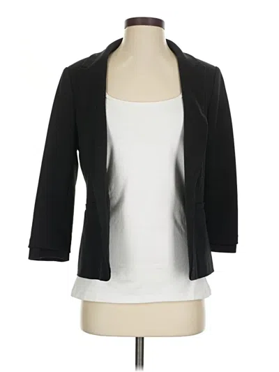 Pre-owned Miss Selfridge Blazer Jacket In Black
