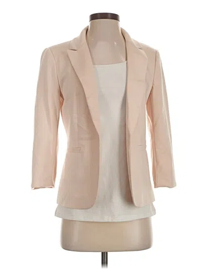 Pre-owned Miss Selfridge Blazer Jacket In Ivory