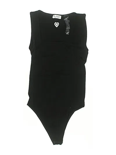 Pre-owned Miss Selfridge Bodysuit In Black