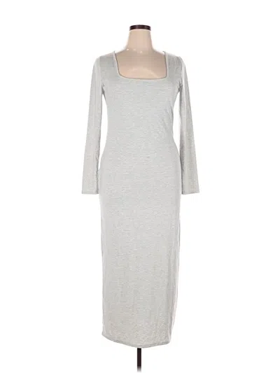 Pre-owned Miss Selfridge Casual Dress In Gray