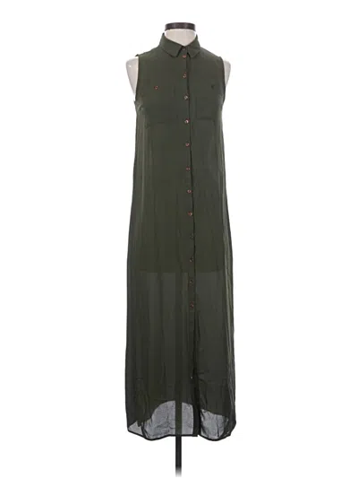 Pre-owned Miss Selfridge Casual Dress In Green
