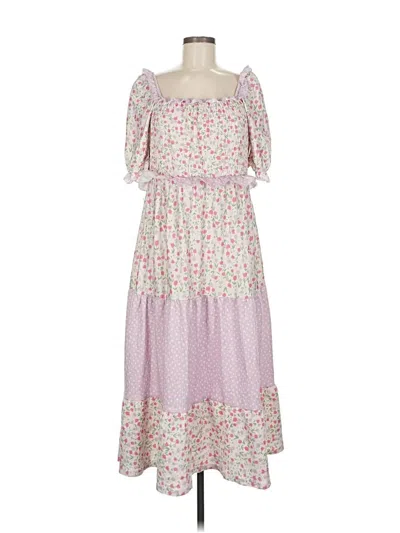 Pre-owned Miss Selfridge Casual Dress In Pink