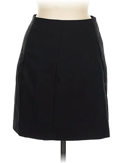 Pre-owned Miss Selfridge Casual Skirt In Black