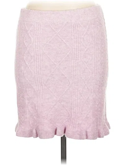 Pre-owned Miss Selfridge Casual Skirt In Pink