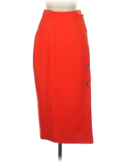 Miss Selfridge Casual Skirt In Red