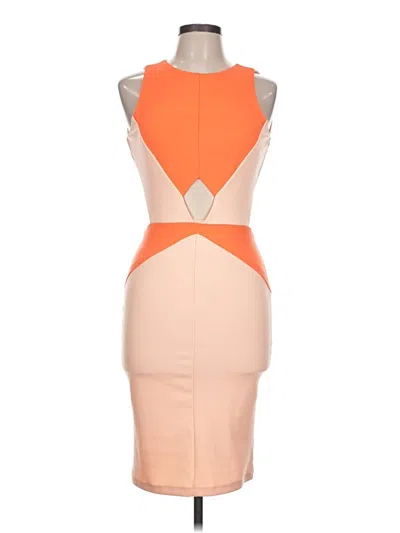 Pre-owned Miss Selfridge Cocktail Dress In Brown