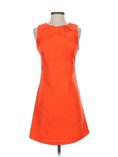 Pre-owned Miss Selfridge Cocktail Dress In Orange