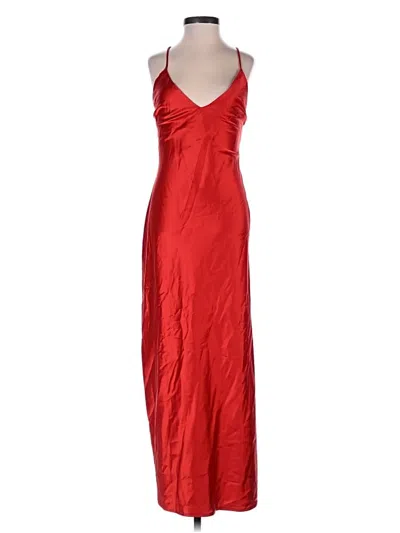 Pre-owned Miss Selfridge Cocktail Dress In Red