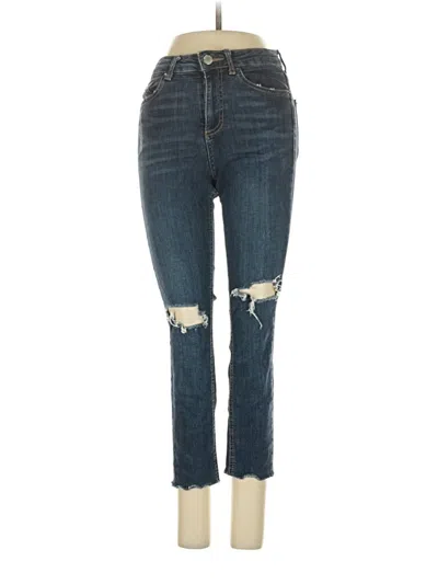 Pre-owned Miss Selfridge Jeans In Blue