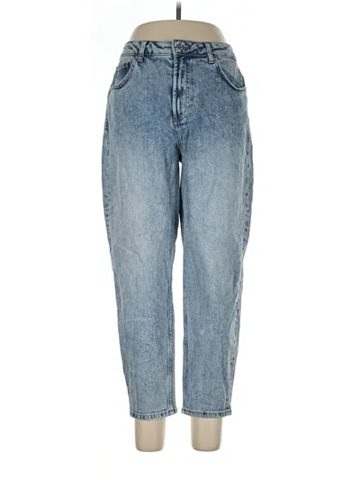 Pre-owned Miss Selfridge Jeans In Blue