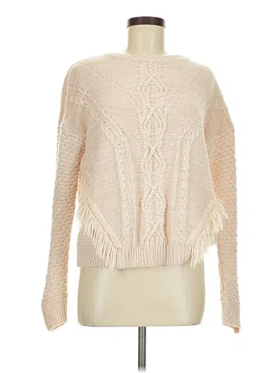 Pre-owned Miss Selfridge Pullover Sweater In Ivory