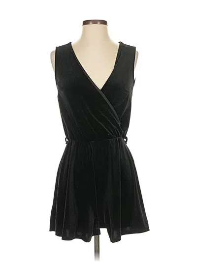 Pre-owned Miss Selfridge Romper In Black