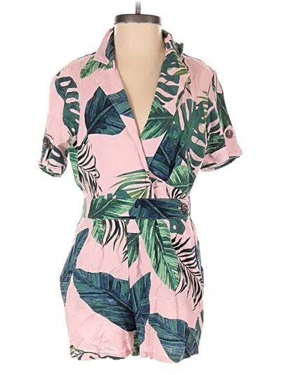 Pre-owned Miss Selfridge Romper In Pink