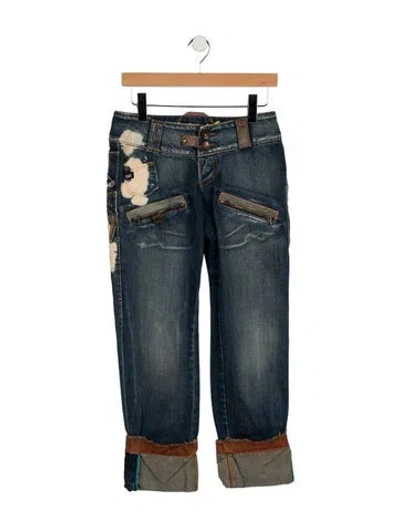 Pre-owned Miss Sixty Low-rise Skinny Leg Jeans W/ Tags In Blue