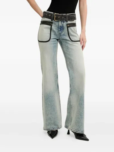Miss Sixty Pocket Jeans In Blue