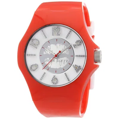 Miss Sixty Red Rubber Women's Watch