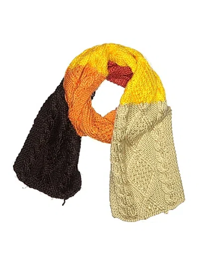 Pre-owned Miss Sixty Scarf In Yellow