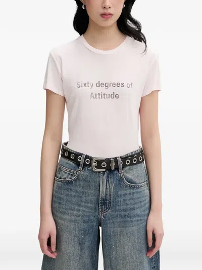 Miss Sixty Slogan-print T-shirt In Multi