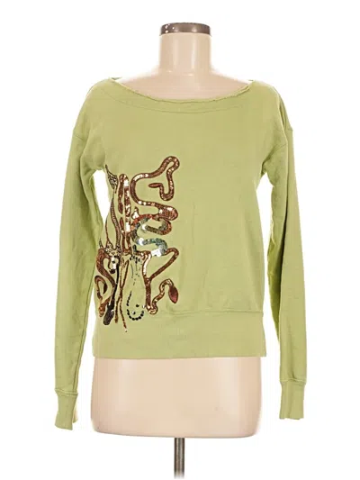 Pre-owned Miss Sixty Sweatshirt In Green